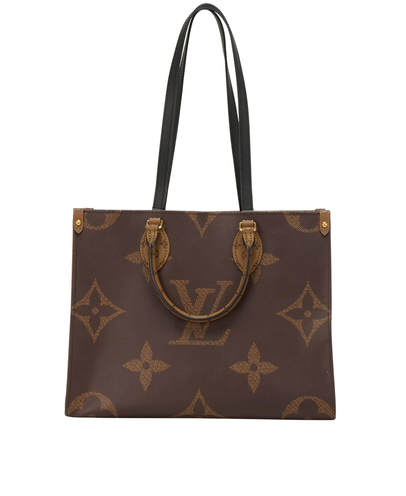 OnTheGo MM, &pound;1,500, Handbags, Brown, Canvas, Back view